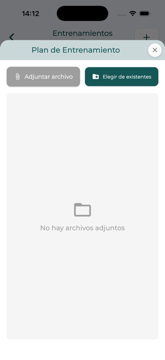 Plan de entrenamiento