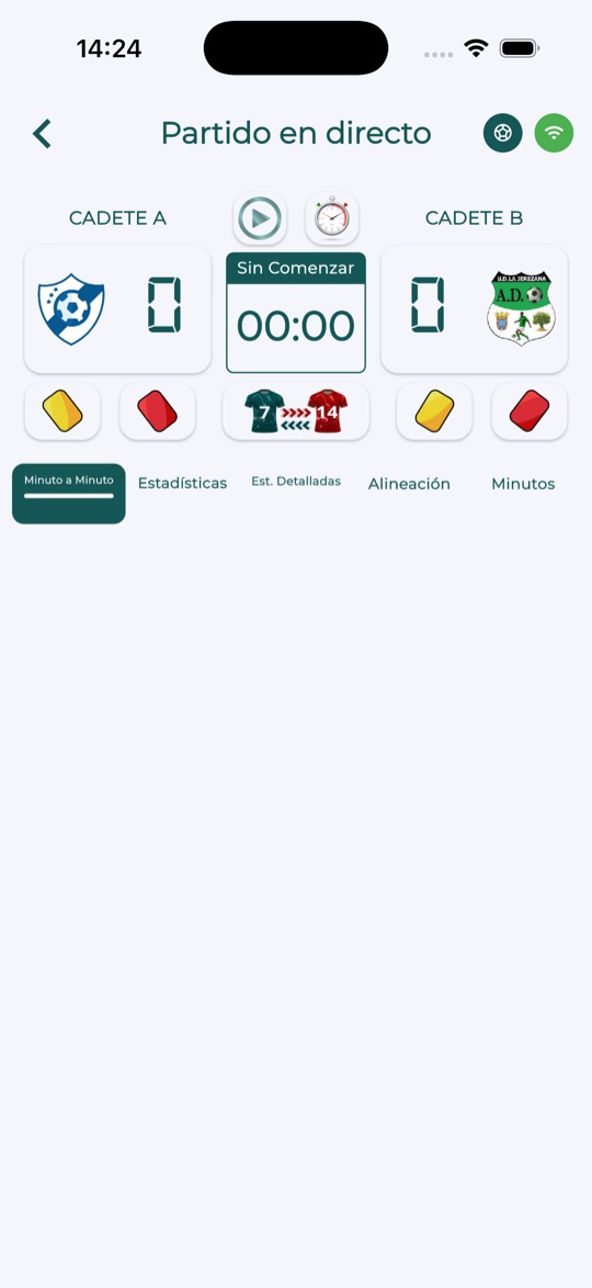 Partido en vivo